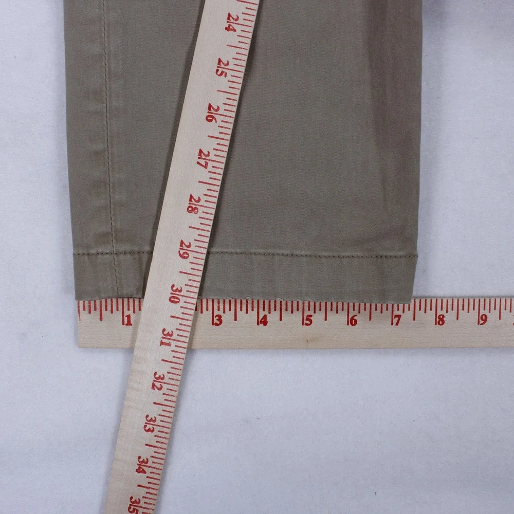 7 For All Mankind Luxe Performance Khaki Chino Pants Men's Size 32